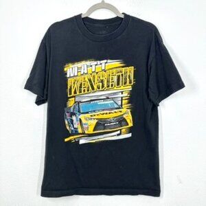 Matt Kenseth Racing Black Graphic Tee Men's Size Large NASCAR Racing